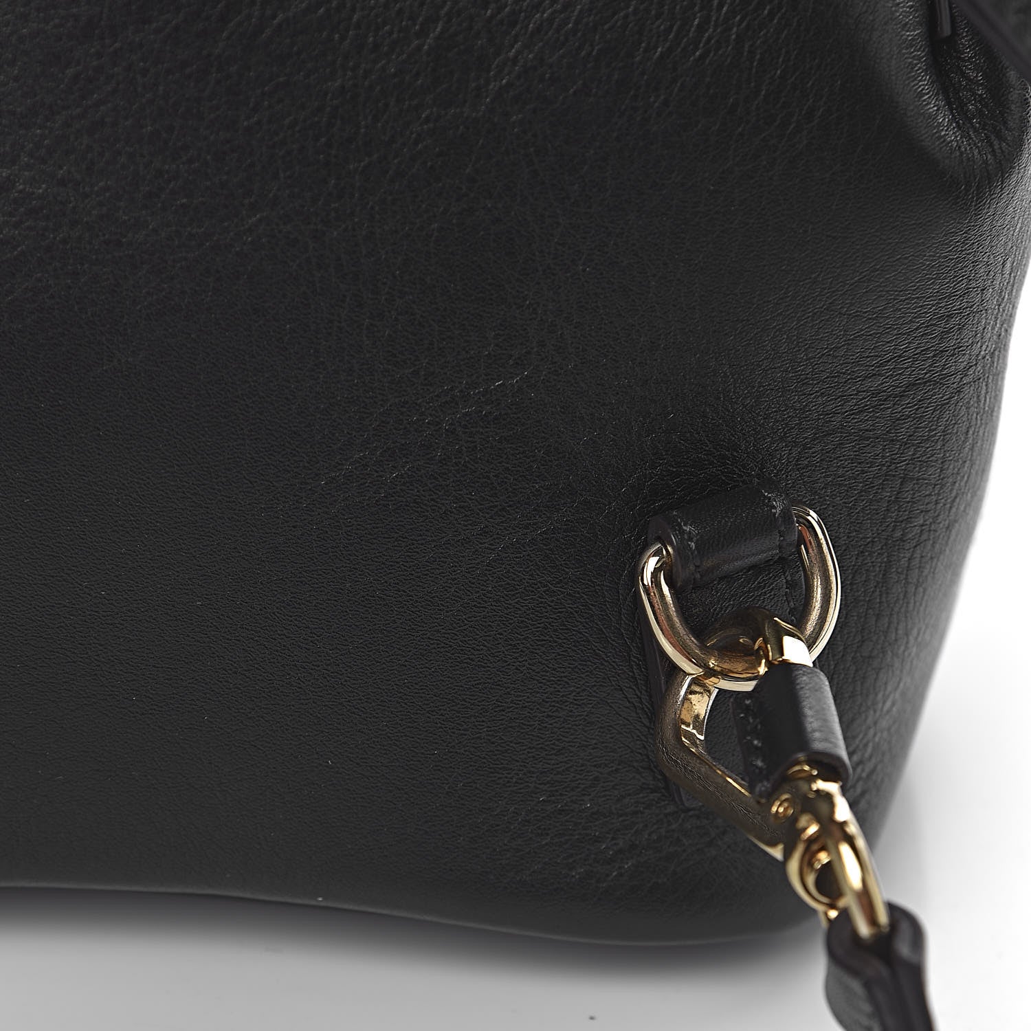 Chloe Suede Calfskin Small Faye Backpack Black 11 of 11