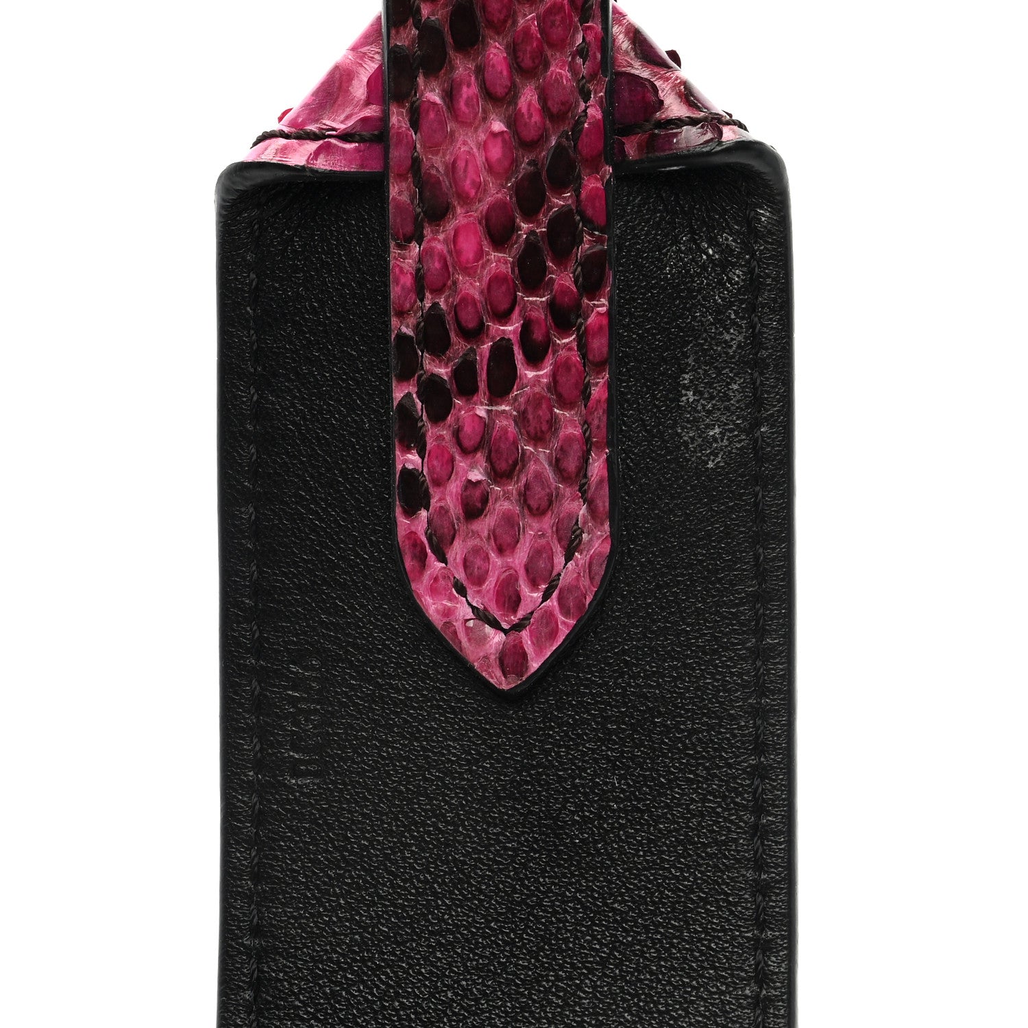 Louis Vuitton Snakeskin Calf Bandouliere Shoulder Strap Pink 4 of 5