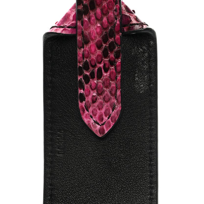 Louis Vuitton Snakeskin Calf Bandouliere Shoulder Strap Pink 4 of 5