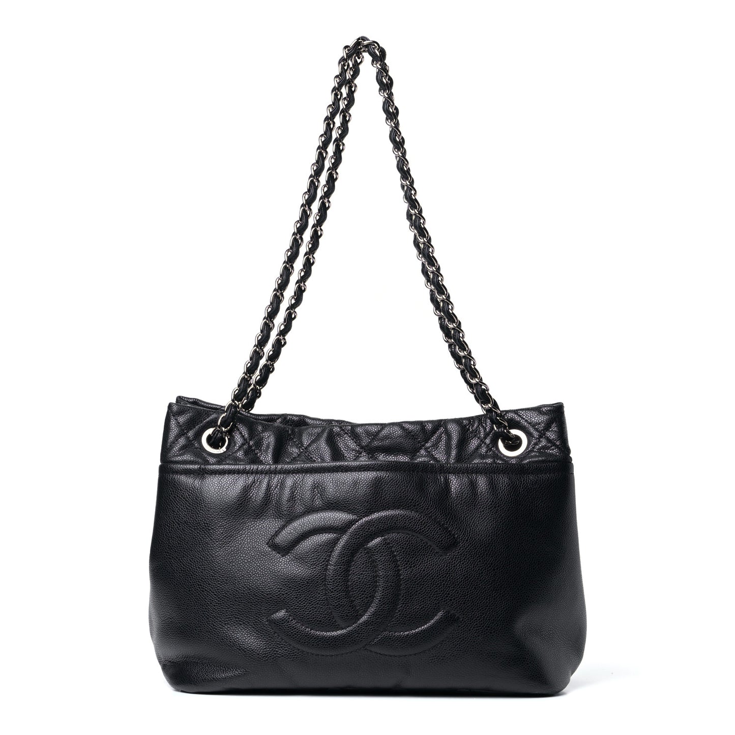 Caviar Timeless CC Soft Tote Black