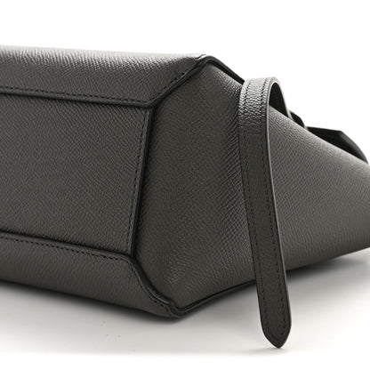 Celine Grained Calfskin Nano Belt Bag Grey 11 of 13