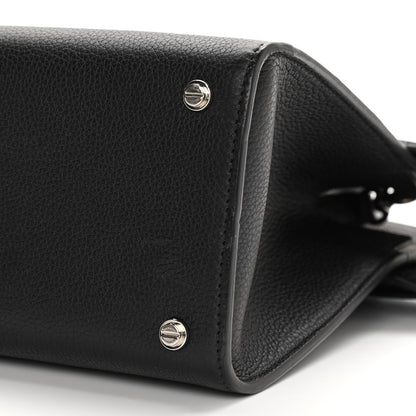 Givenchy Grained Calfskin Small Horizon Satchel Black 9 of 11