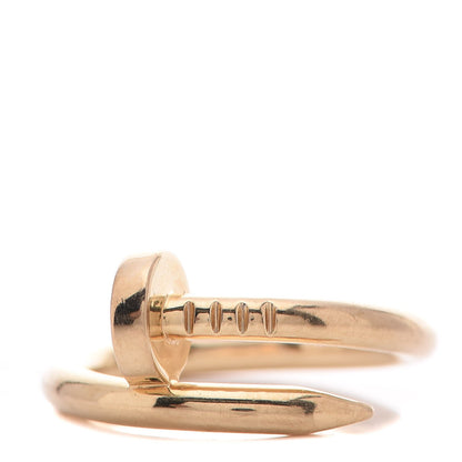 Cartier 18K Yellow Gold Juste Un Clou Ring 53 6.25 1 of 7