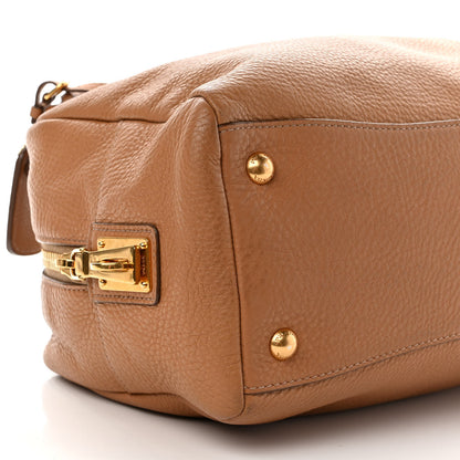 Prada Vitello Daino Bowler Cuoio 7 of 8