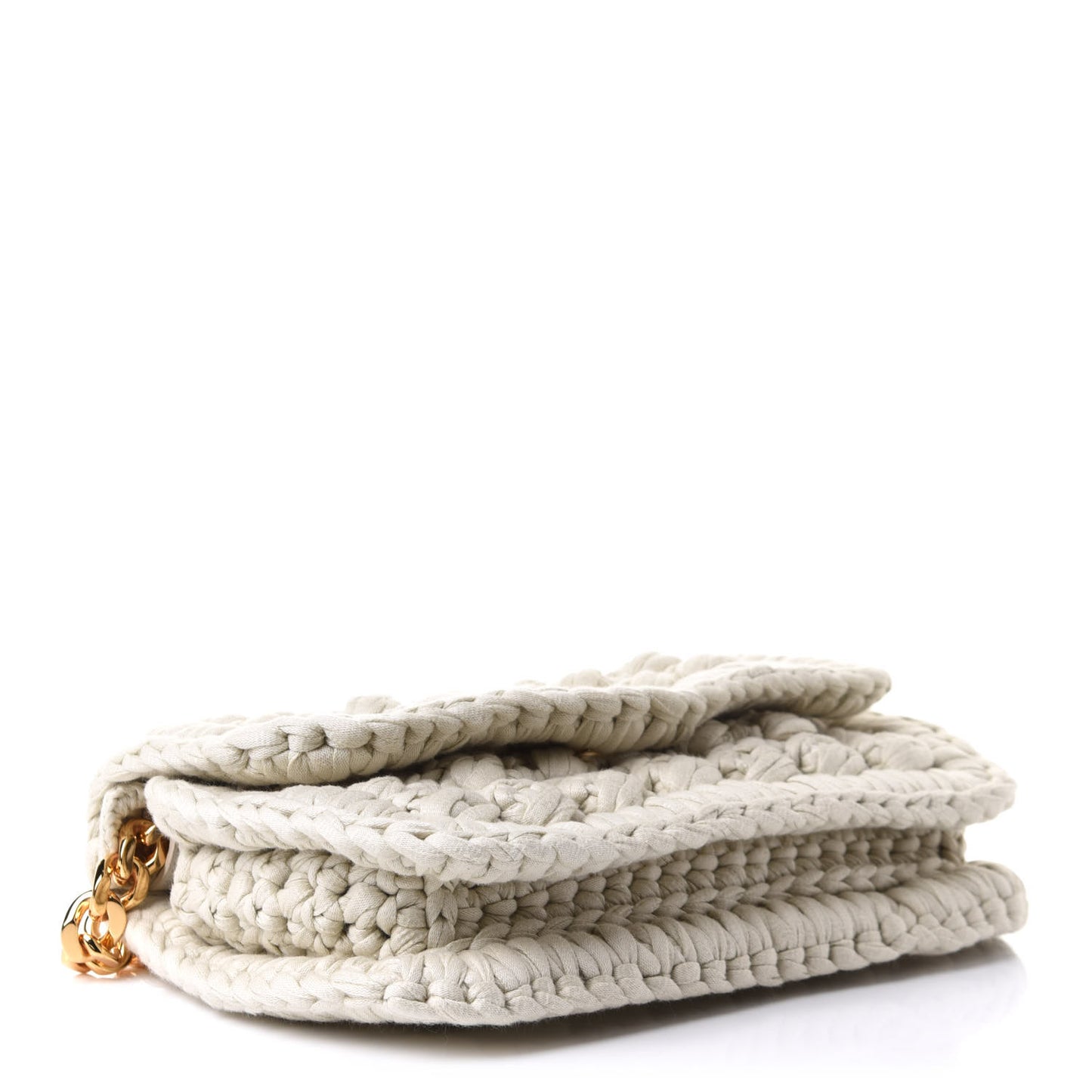 Jersey Crochet Shoulder Bag Plaster