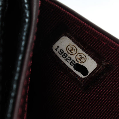 Chanel Caviar Quilted Compact French Flap Wallet 8 of 8