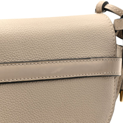 Loewe Grained Calfskin Mini Gate Crossbody Bag Light Oat 13 of 13