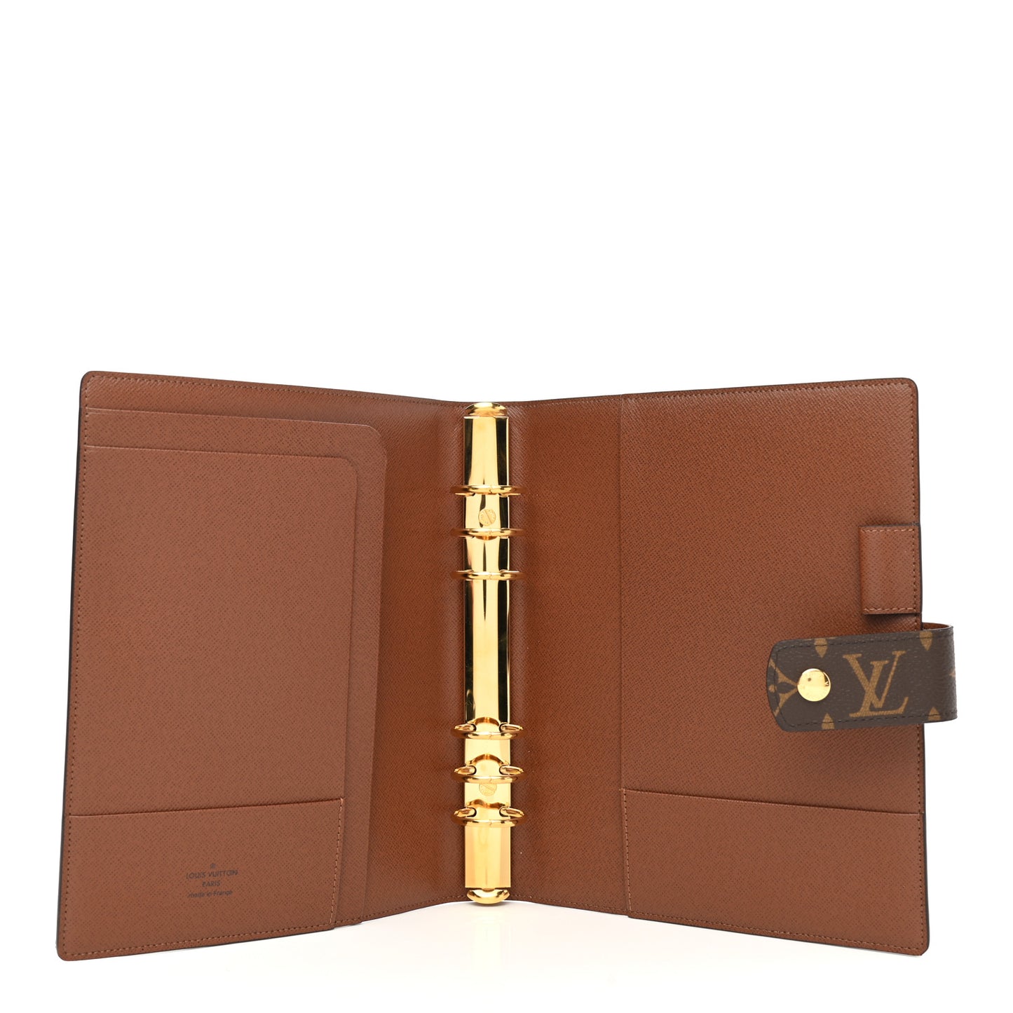 Monogram Large Ring Agenda Cover