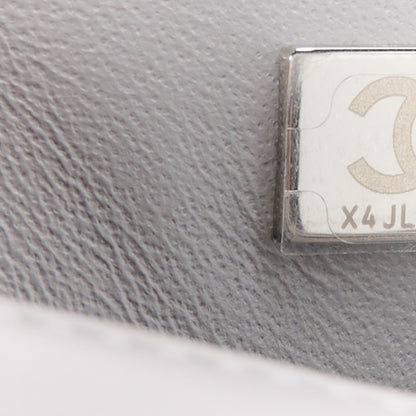 Chanel Lambskin Quilted Mini Rectangular Flap Grey 8 of 12