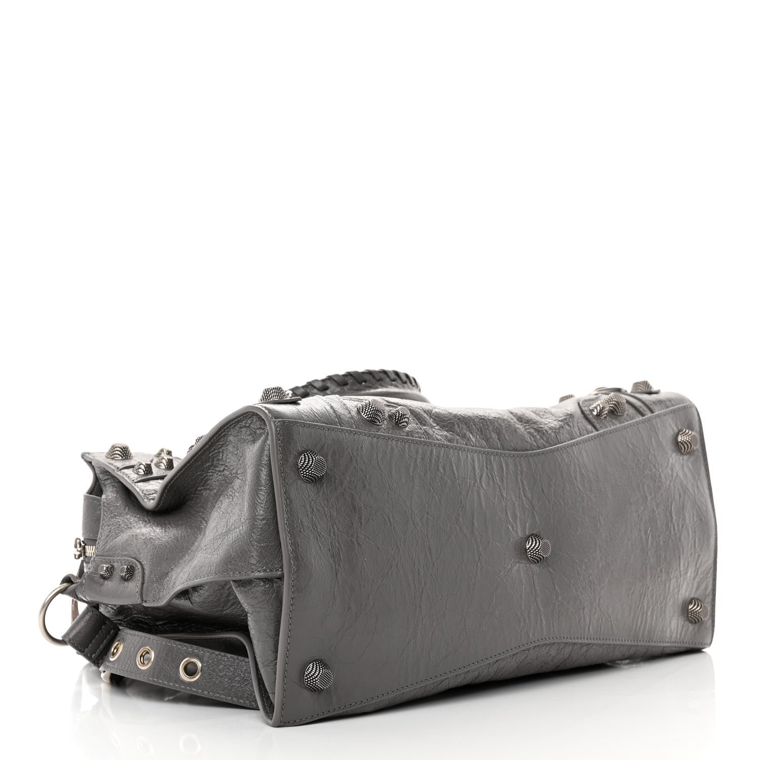 Balenciaga Agneau Arena Neo Cagole City Handbag Dark Grey 4 of 12