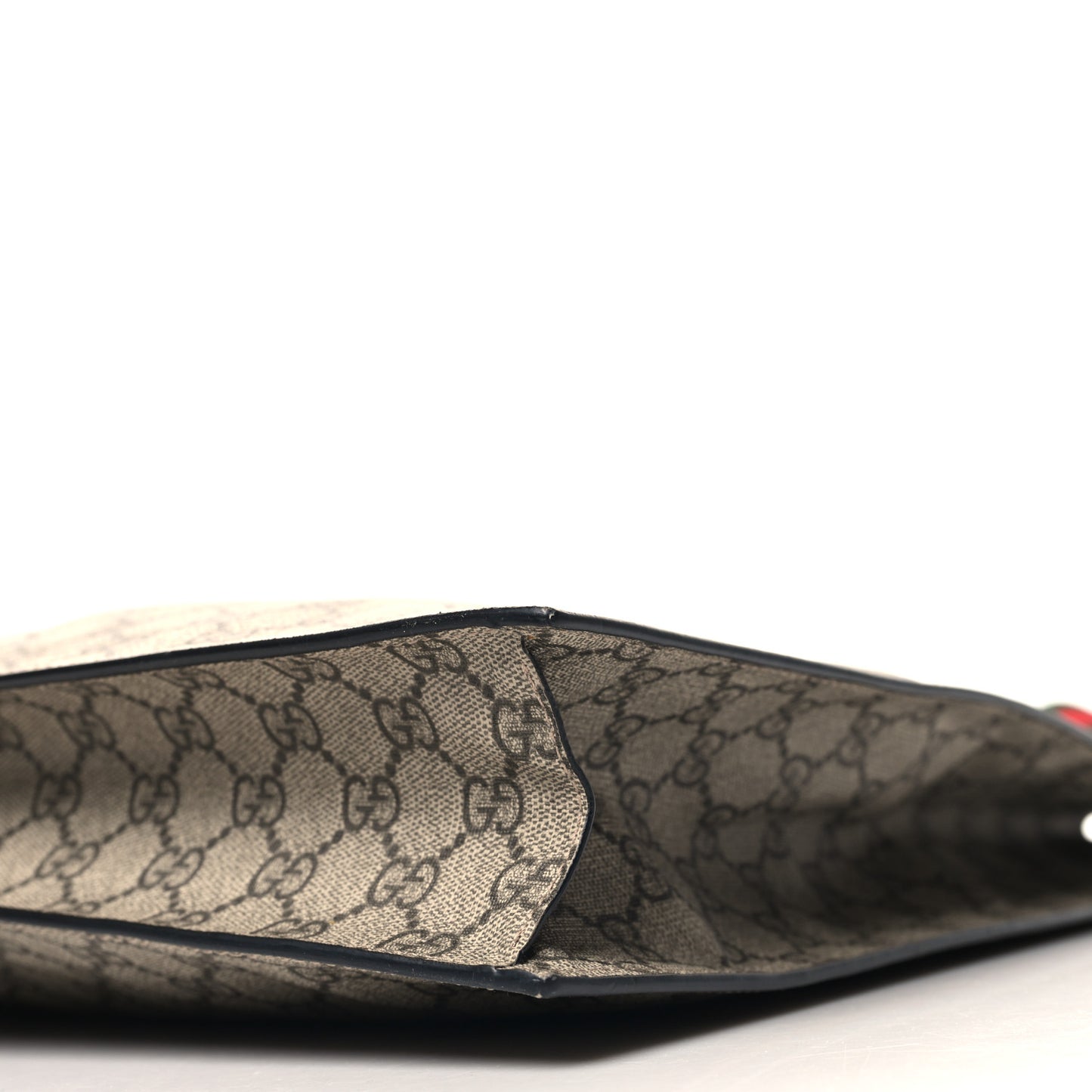 Soft GG Supreme Monogram Web Vertical Tote Black