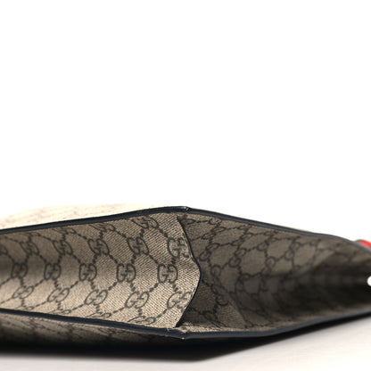 Gucci Soft GG Supreme Monogram Web Vertical Tote Black 10 of 10