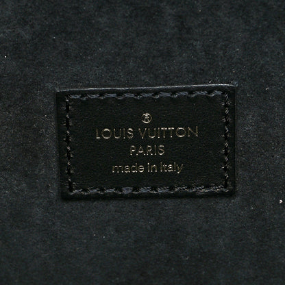 Louis Vuitton Raffia Saint Jacques Tote Black 8 of 11