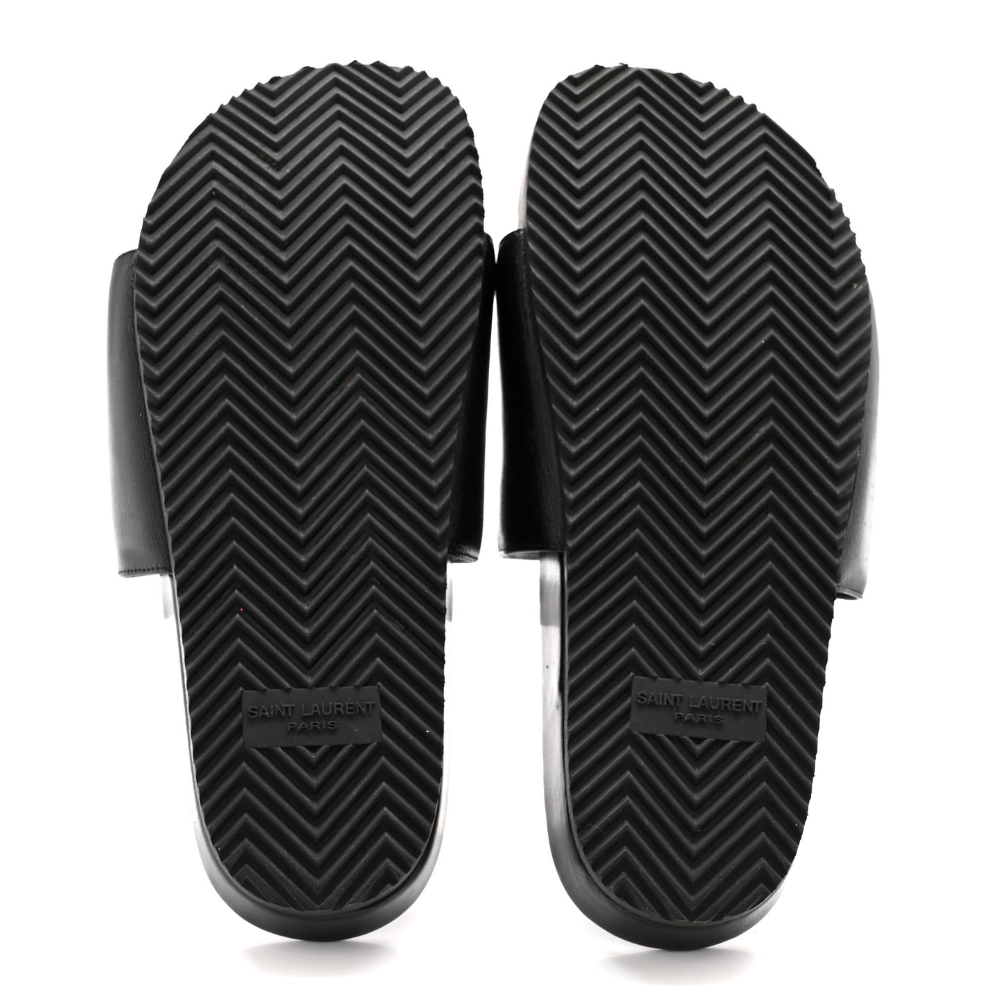 Calfskin Monogram Jimmy Joan Slide Sandals 37 Black