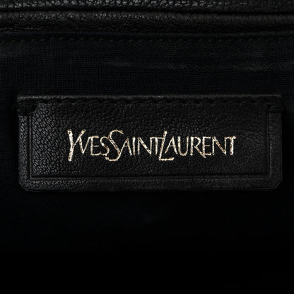 Saint Laurent Sheepskin Medium Cabas ChYc Black 6 of 13