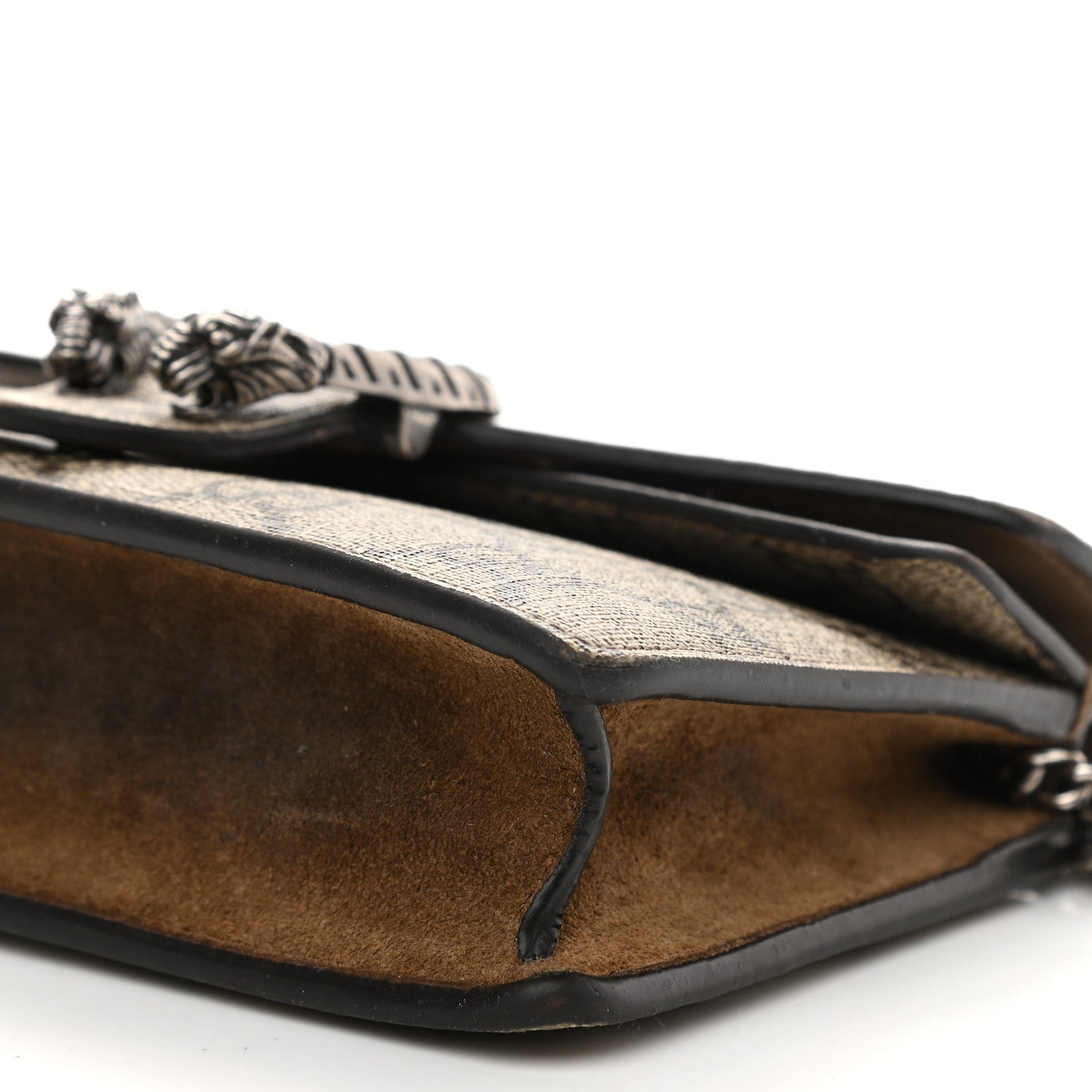 Gucci GG Supreme Monogram Super Mini Dionysus Shoulder Bag Taupe 8 of 12
