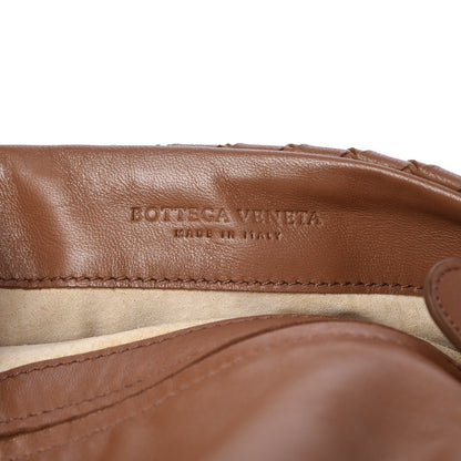 Bottega Veneta Nappa Intrecciato Messenger Crossbody Brown 6 of 8