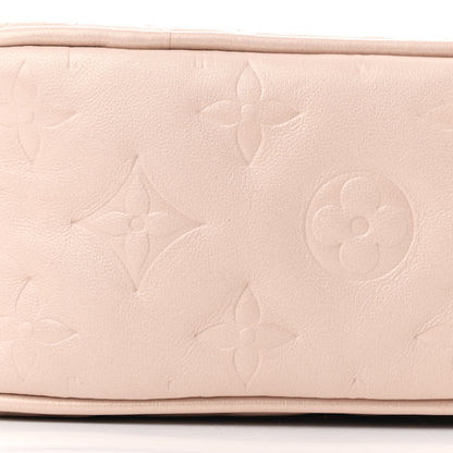 Louis Vuitton Lambskin Embossed Monogram Fall In Love Sac Coeur Light Pink 9 of 9