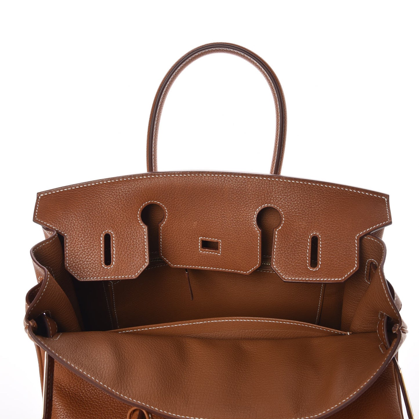 Natural Barenia Faubourg Birkin 30 Fauve
