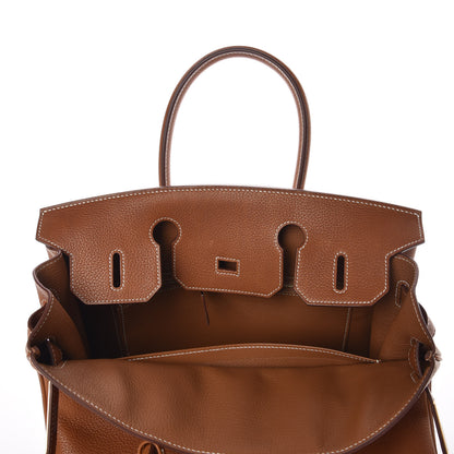 Hermes Natural Barenia Faubourg Birkin 30 Fauve 11 of 35