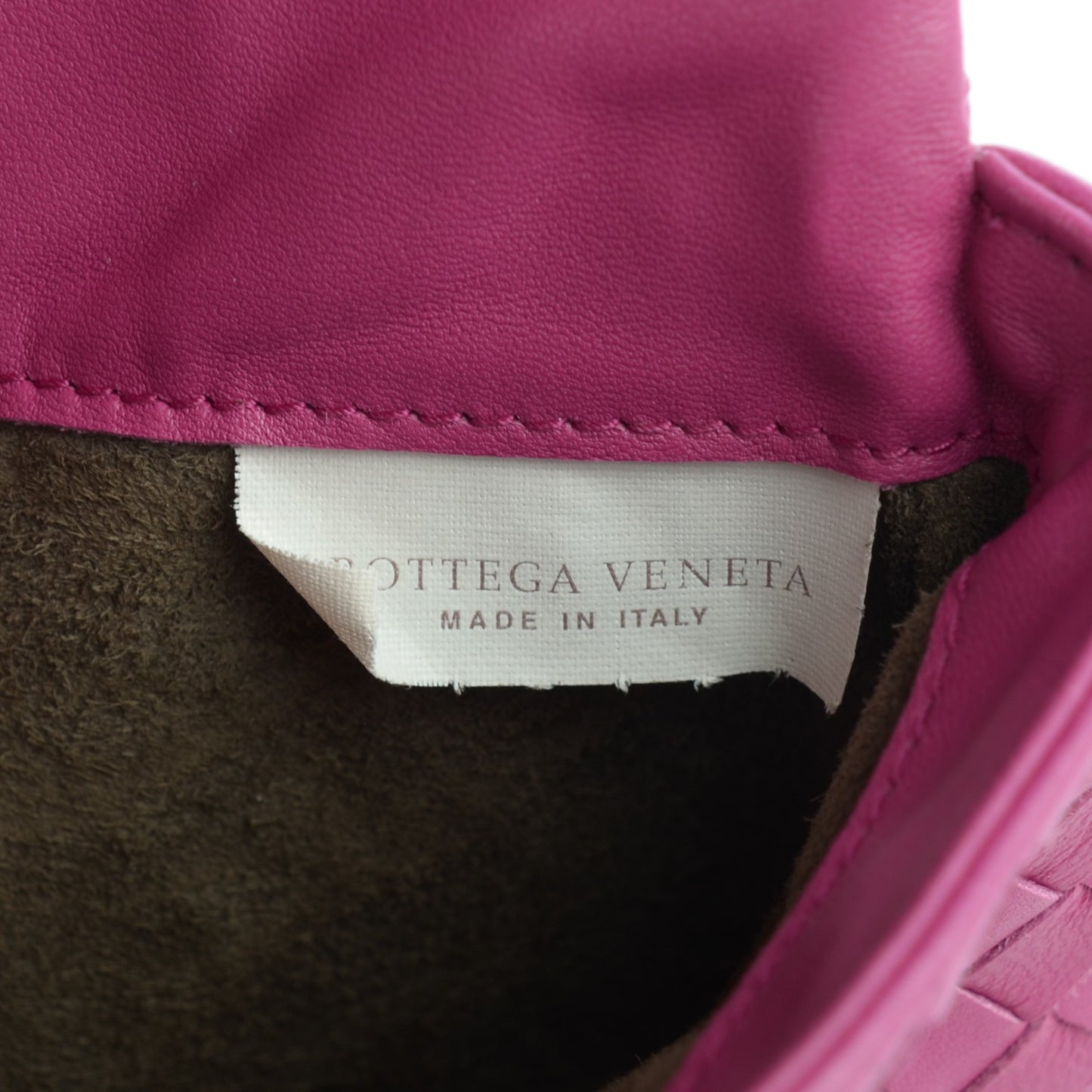 Nappa Intrecciato Clutch Ametista