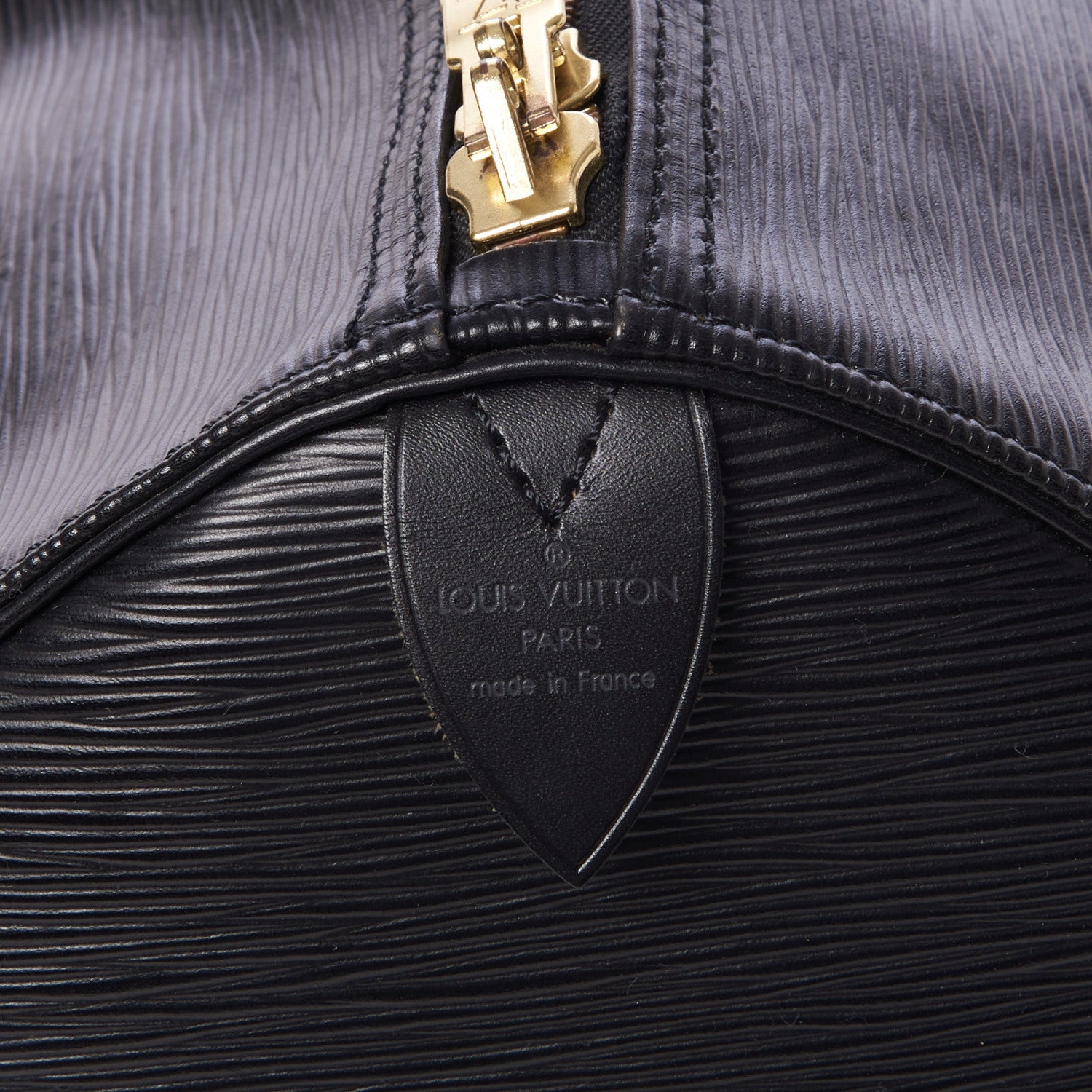 Louis Vuitton Epi Keepall 55 Black 7 of 10