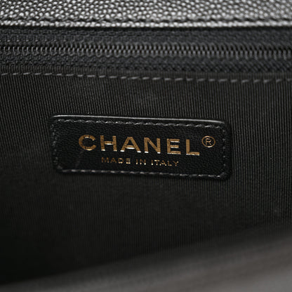 Chanel Caviar Quilted New Medium Boy Flap Black 6 of 12
