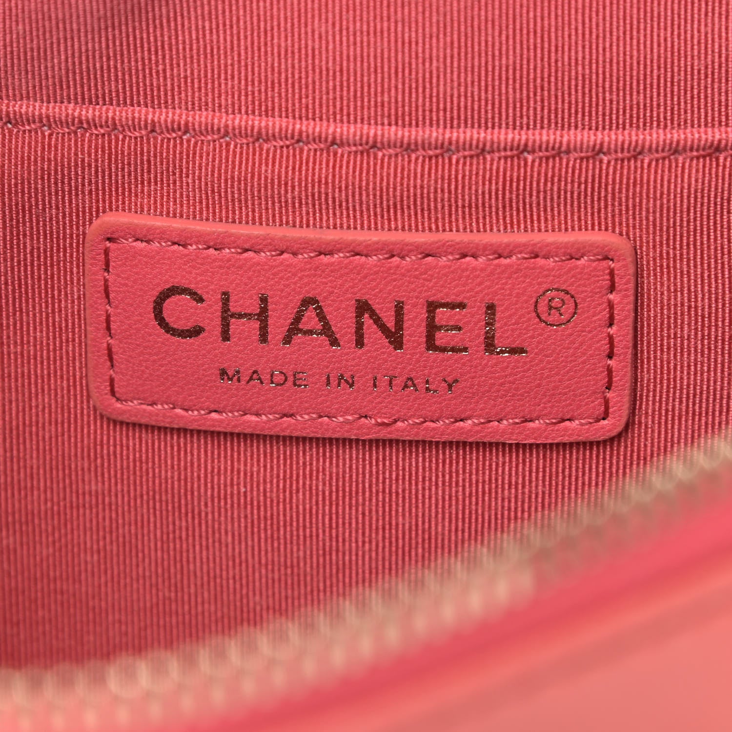 Chanel Crumpled Glazed Lambskin Quilted Waist Bag Fanny Pack Pink 5 of 8