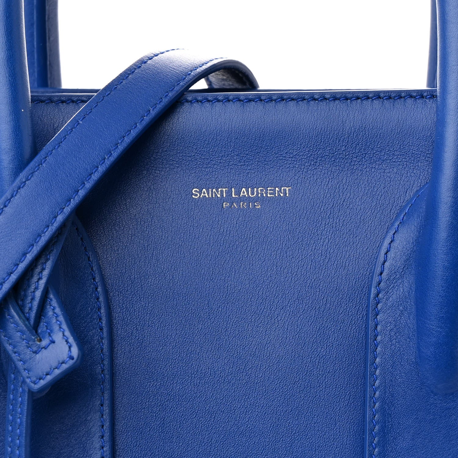 Saint Laurent Calfskin Small Sac De Jour Outremer 9 of 16