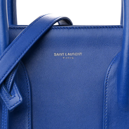 Saint Laurent Calfskin Small Sac De Jour Outremer 9 of 16