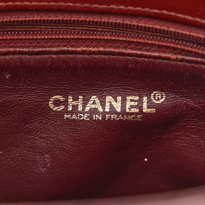 Chanel Patent Bijoux Chain Shoulder Bag Rust Red 6 of 15