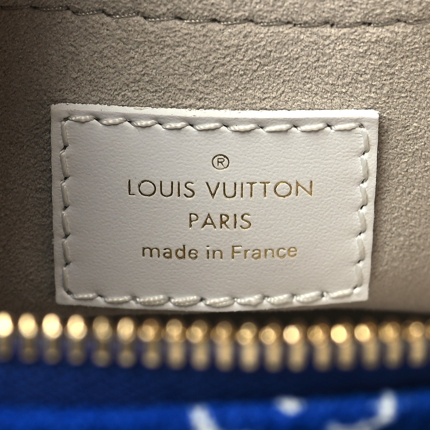 Louis Vuitton Jacquard Velvet Monogram LV Match Speedy Bandouliere 20 Blue 7 of 10