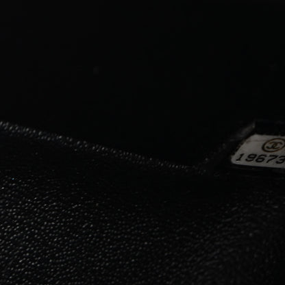 Chanel Patent Quilted Jumbo Double Flap Black 5 of 7