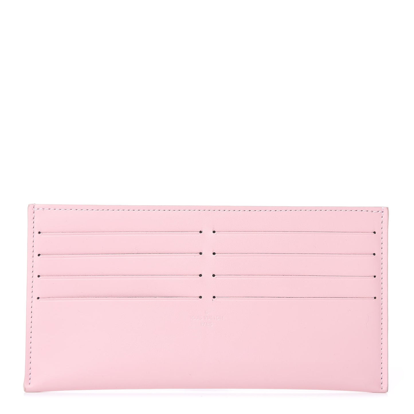Calfskin Felicie Card Holder Insert Rose Ballerine