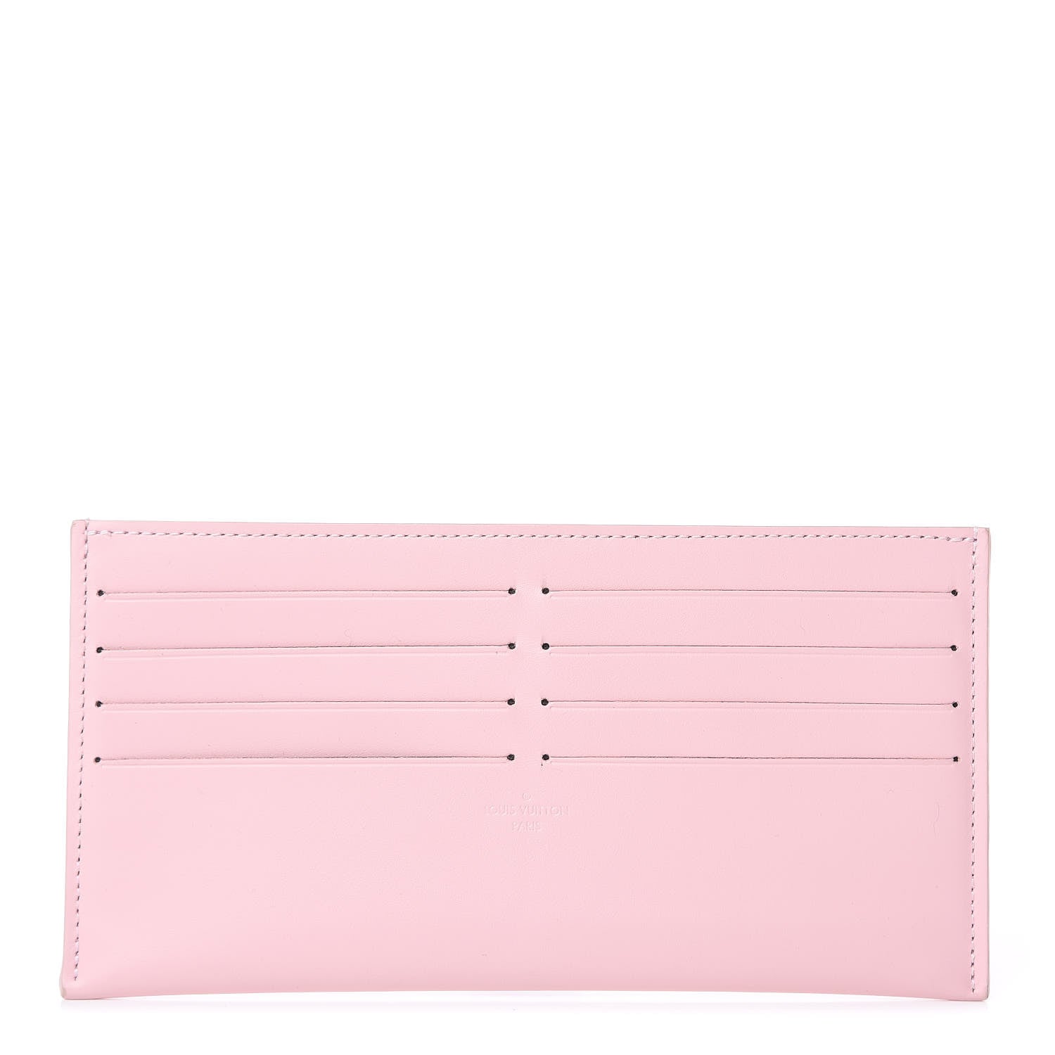 Louis Vuitton Calfskin Felicie Card Holder Insert Rose Ballerine 1 of 6