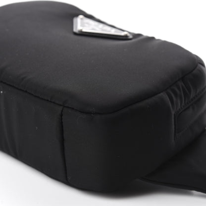 Prada Tessuto Nylon Soft Padded Belt Bag Black 7 of 9