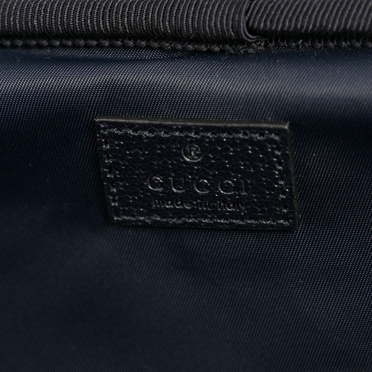 GG Supreme Monogram Textured Dollar Calfskin Web Savoy Cabin Plus Trolley Beige Blue