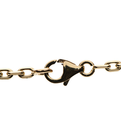 Van Cleef & Arpels 18K Yellow Gold Mother of Pearl 10 Motifs Vintage Alhambra Necklace 6 of 6