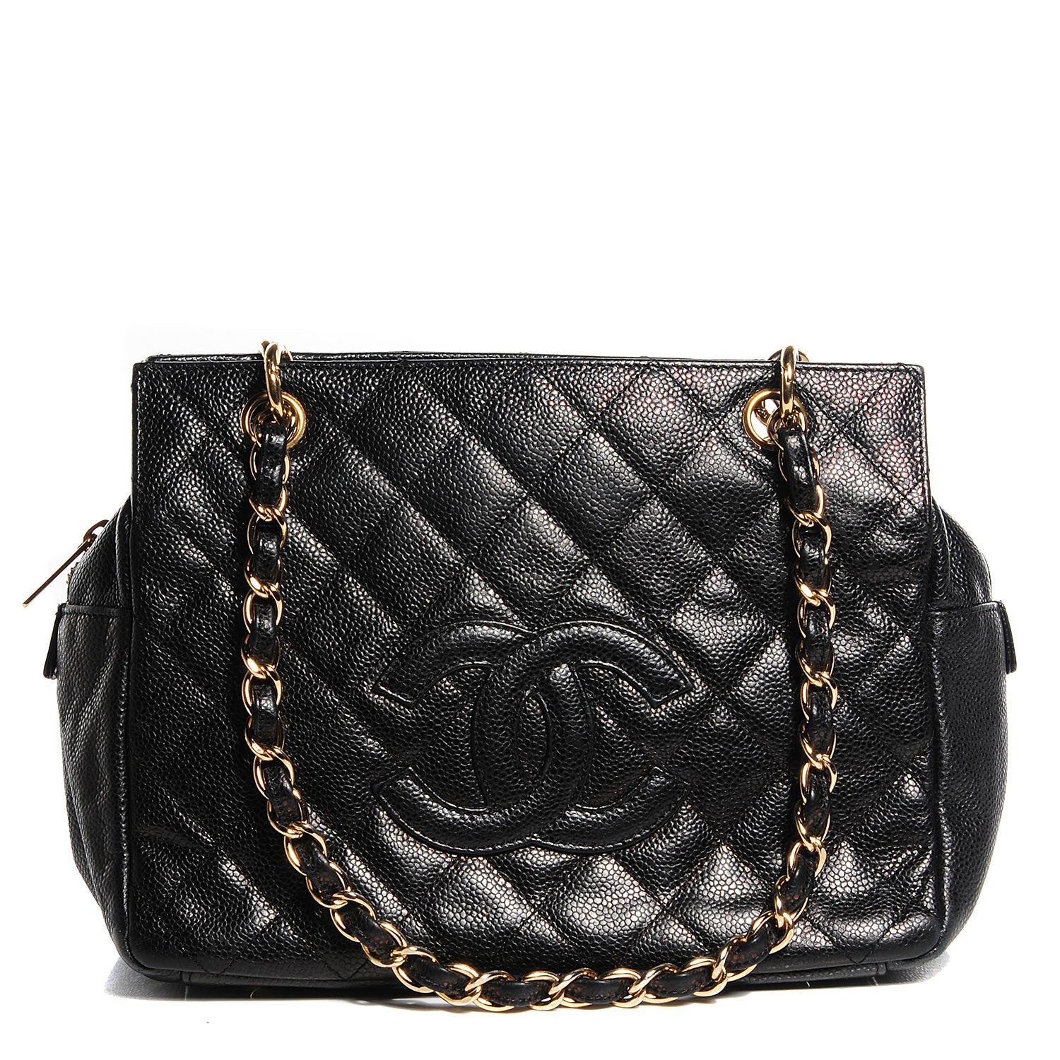 Chanel Caviar Quilted Petit Timeless Tote PTT Black 1 of 8