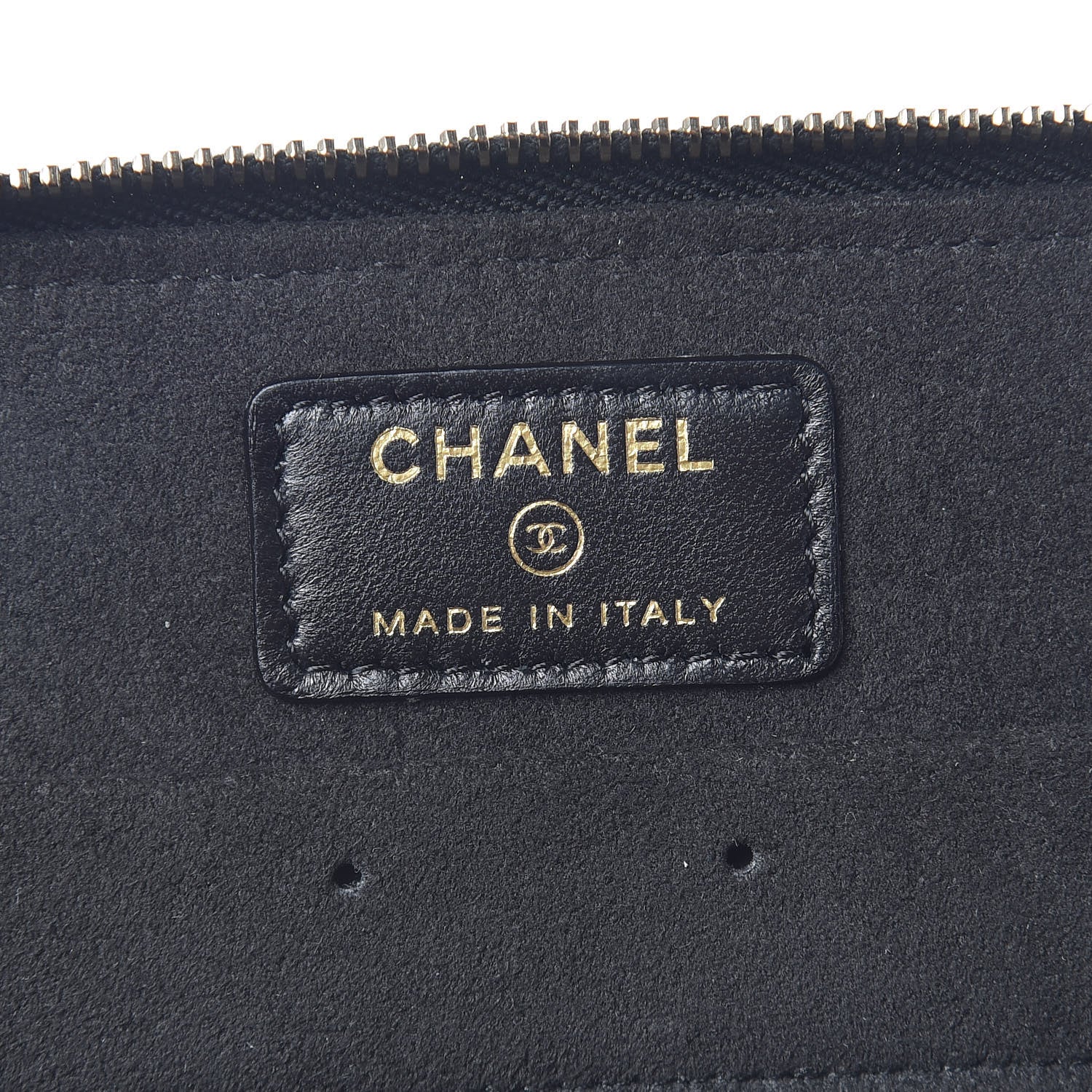 Chanel Lambskin Quilted Jewelry Case Black 7 of 15