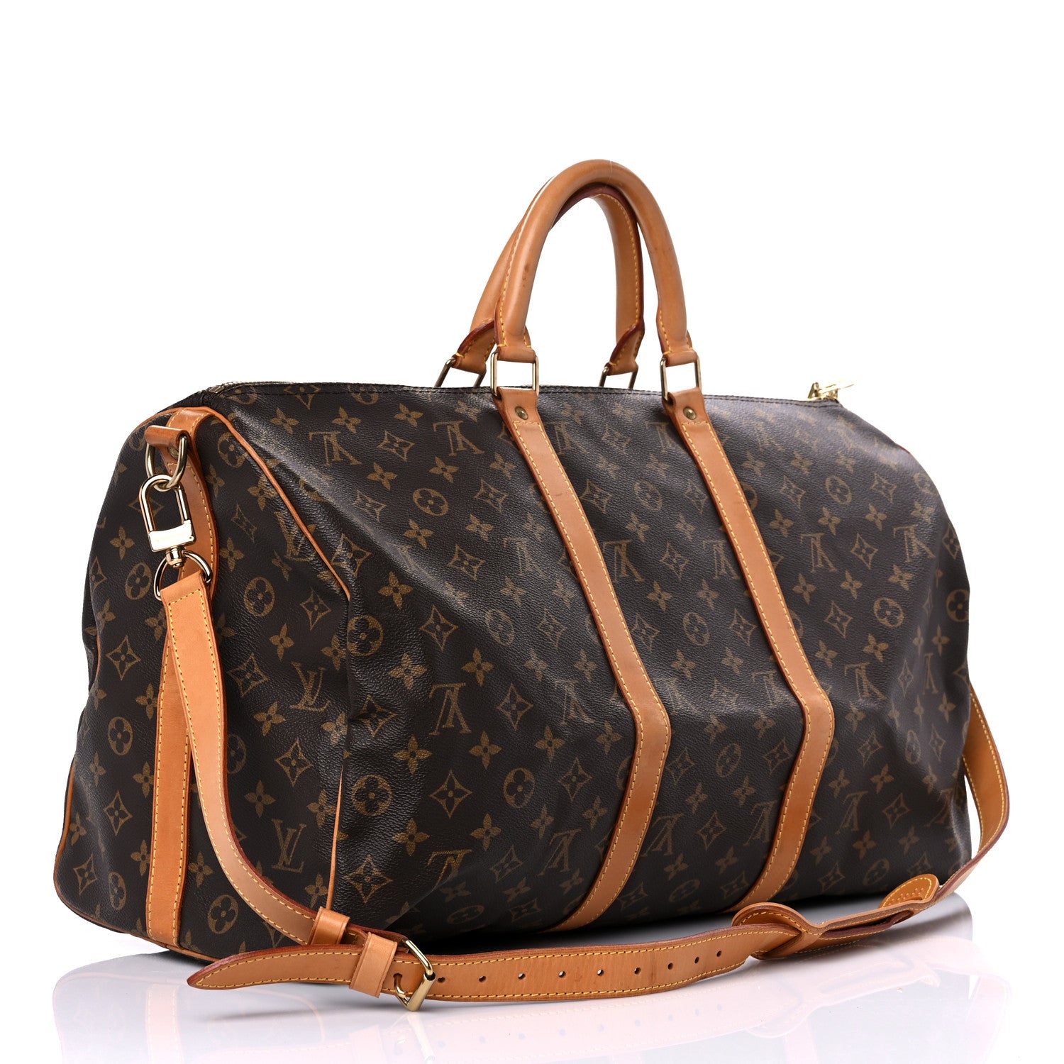Louis Vuitton Monogram Keepall Bandouliere 50 3 of 38
