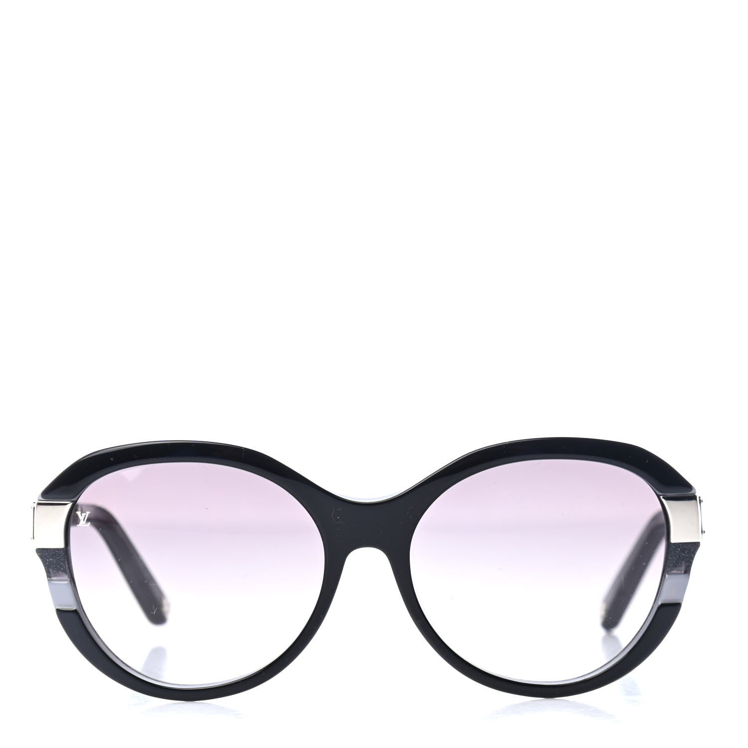Louis Vuitton Acetate Petit Soupcon Cat Eye Sunglasses Z0489W Black 2 of 4