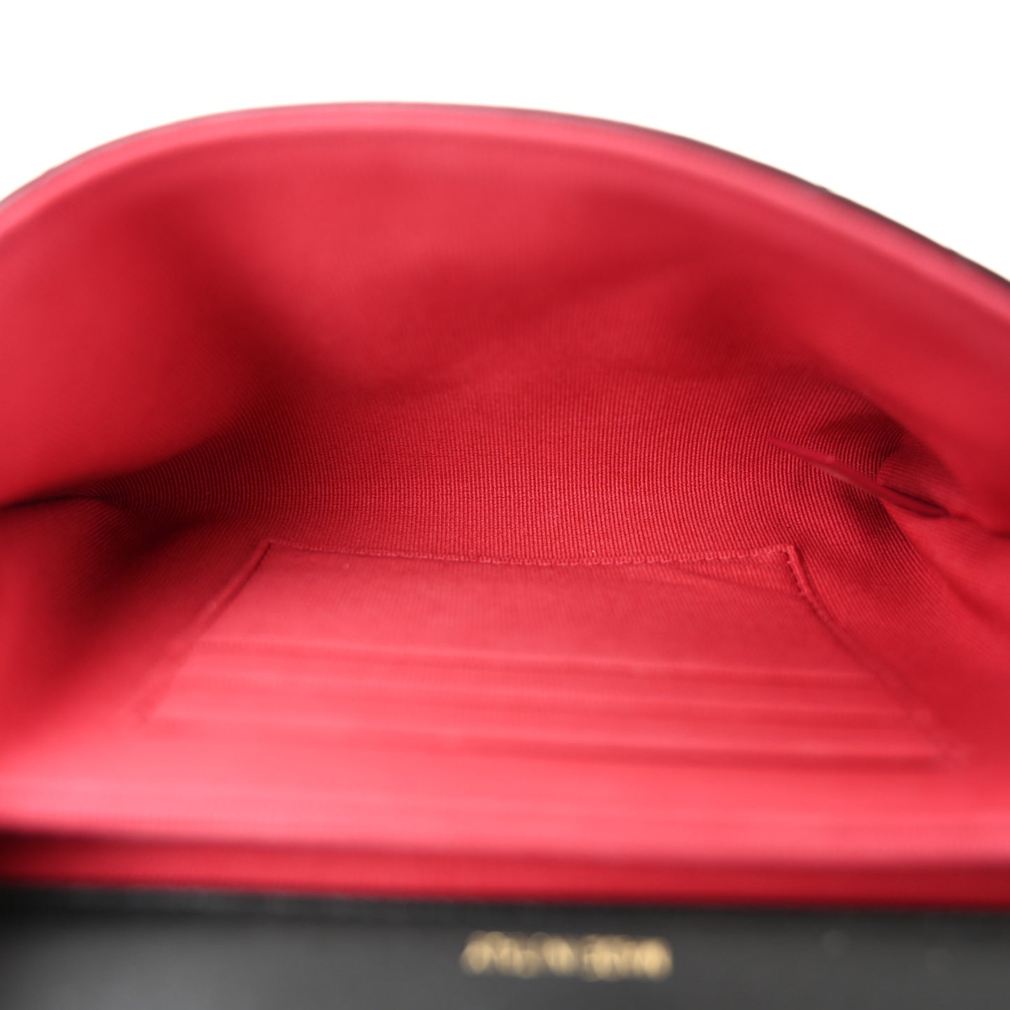 Lambskin Quilted Chanel 19 Flap Clutch Black