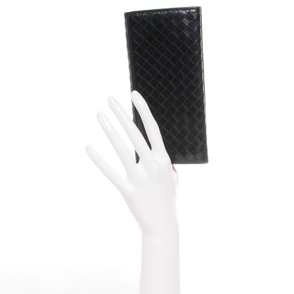 Bottega Veneta Nappa Intrecciato Mens Continental Wallet Nero Black 2 of 9