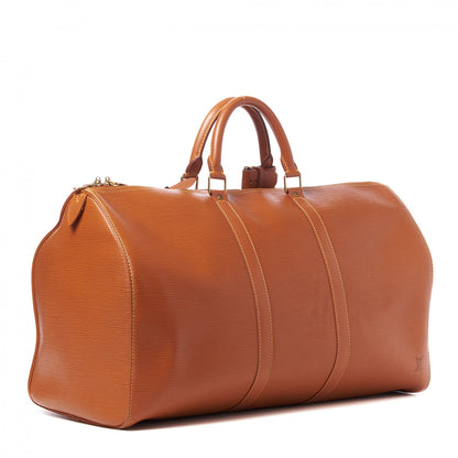 Louis Vuitton Epi Keepall 50 Cipango 2 of 10