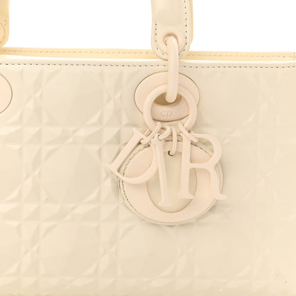 Christian Dior Calfskin Cannage Diamond Medium Lady D-Joy Latte 8 of 13