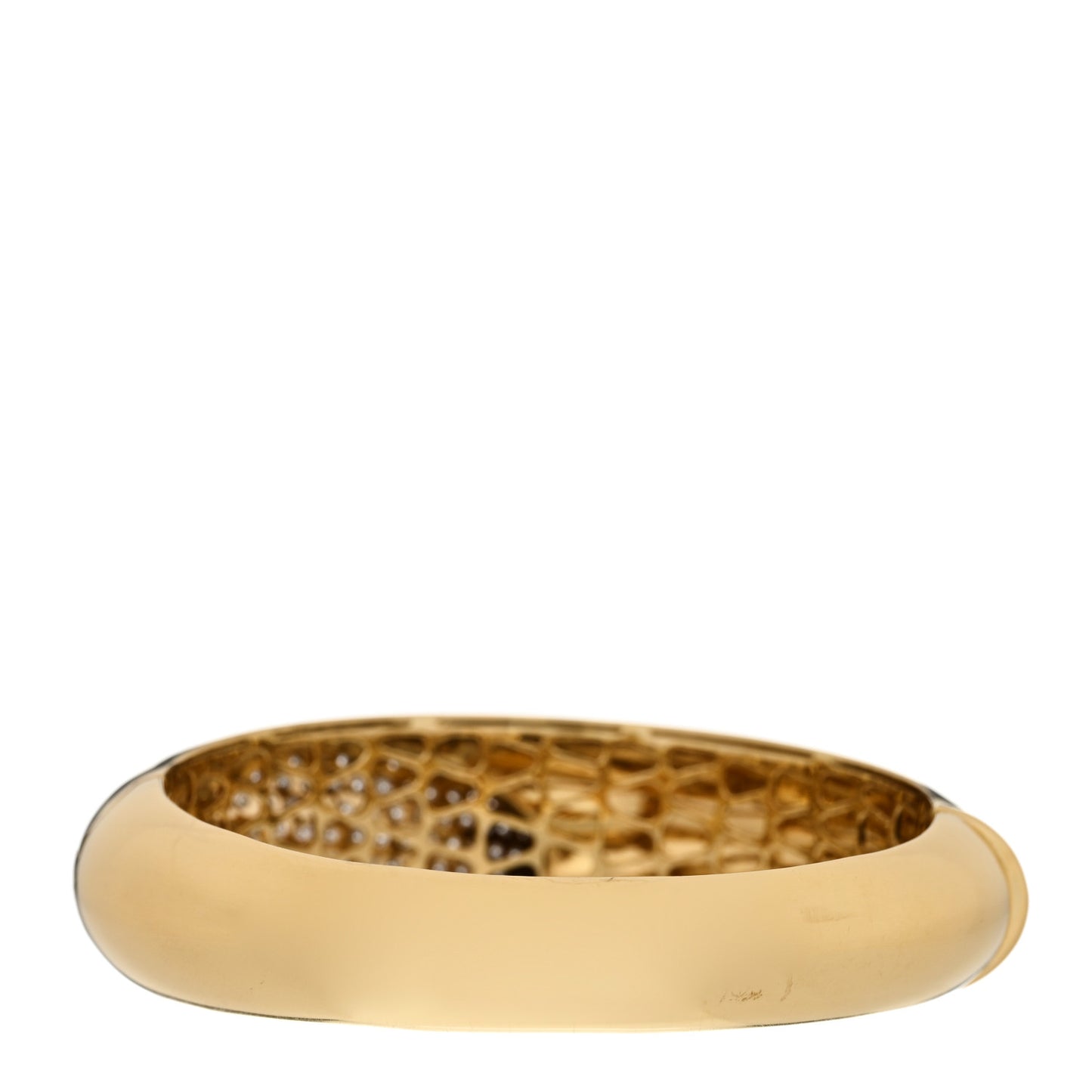 18K Yellow Gold Diamond Capri Plus Bangle Bracelet