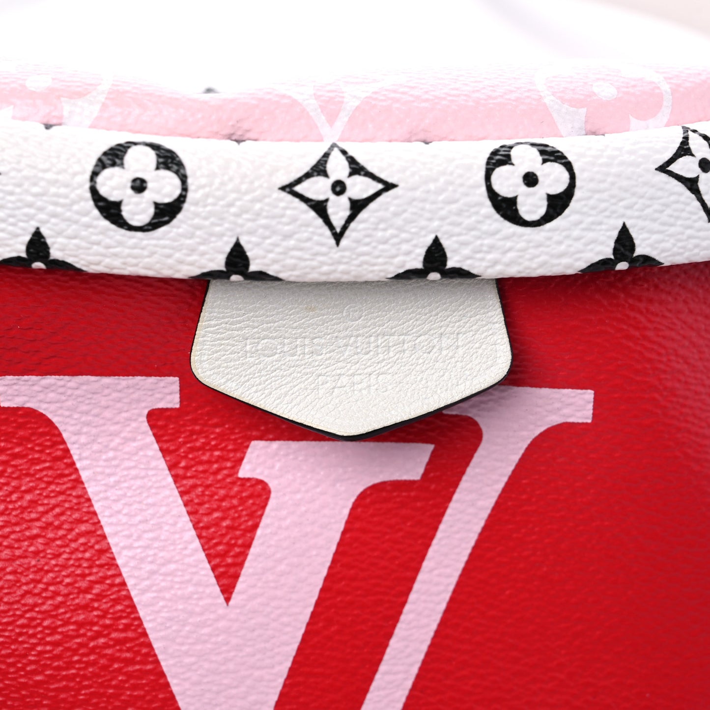 Monogram Giant Bumbag Rouge