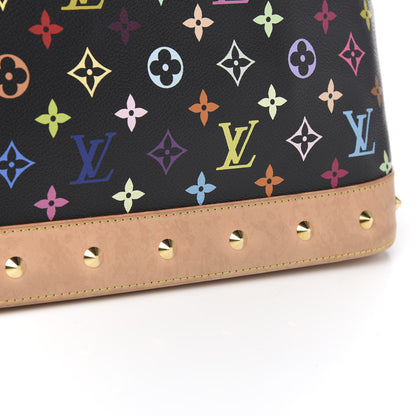 Louis Vuitton Monogram Multicolor Alma GM Black 9 of 11