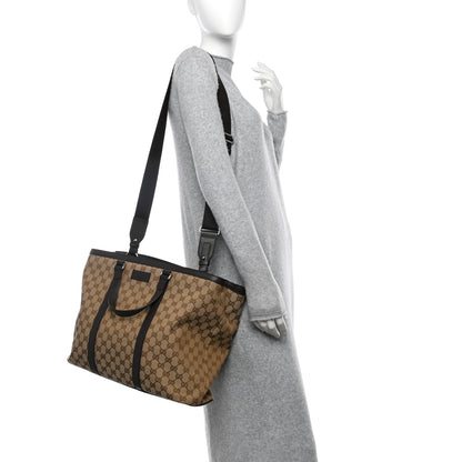 Gucci GG Monogram Large Joy Tote Bag Dark Brown 2 of 13